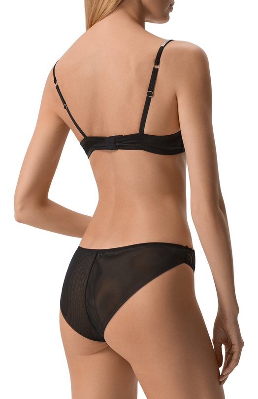 Трусы-слипы с отделкой кристаллами Swarovski I.D. Sarrieri M5635 Чёрный  M5635 Фото 3