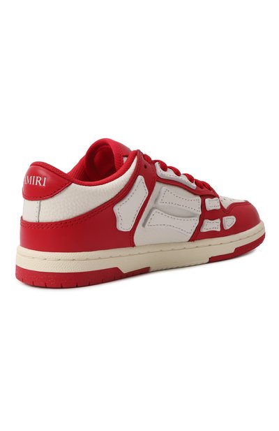 Кожаные кеды skel-top AMIRI, арт. AKF0SR1019, фото 3