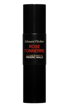 Парфюмерная вода rose tonnerre (30ml) FREDERIC MALLE бесцветного цвета, арт. 3700135018525 | Фото 1 (Региональные ограничения белый список (Axapta Mercury): Не проставлено; Нос: Не проставлено; Тип продукта - парфюмерия: Парфюмерная вода; Ограничения доставки: flammable)