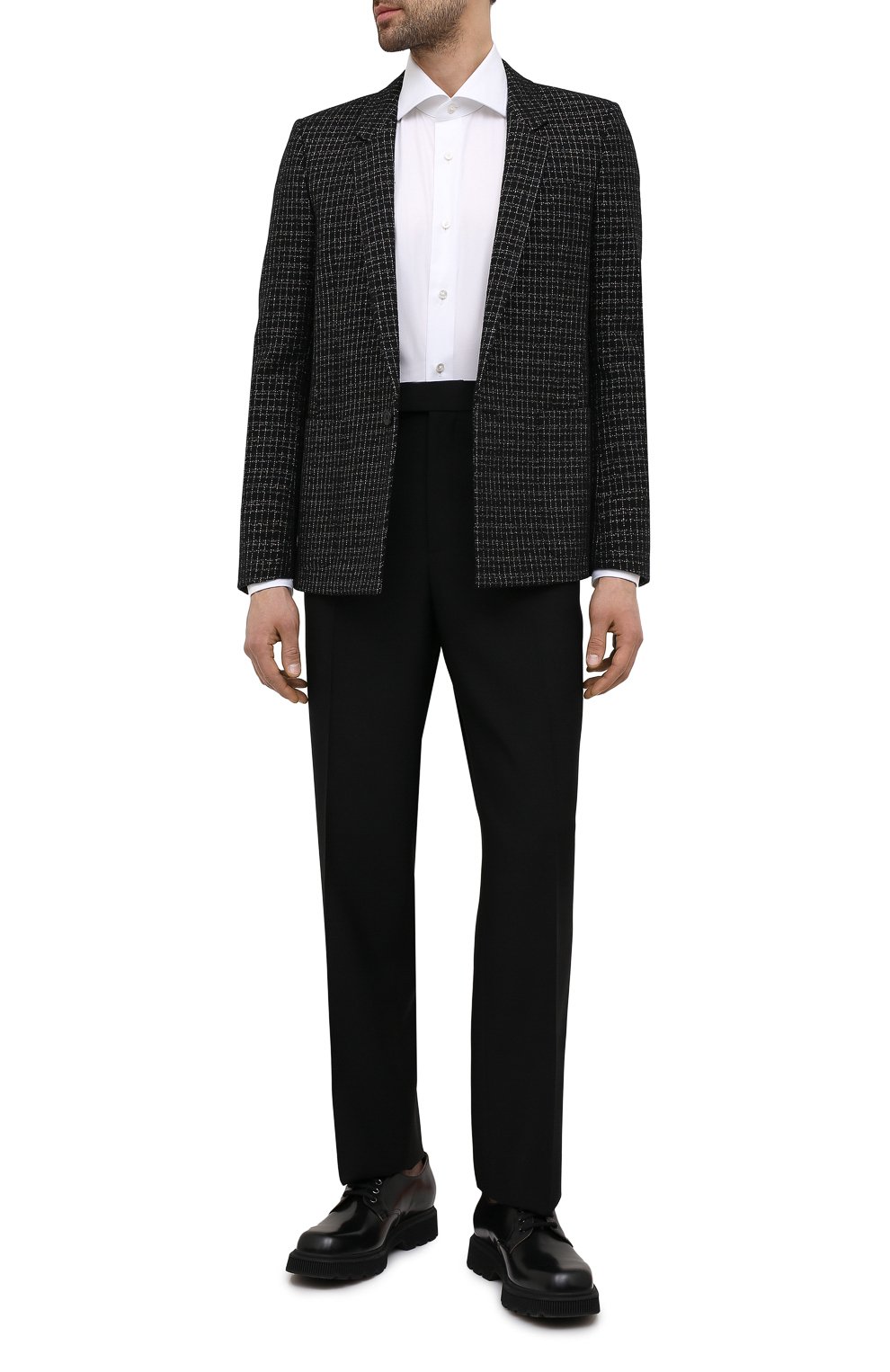 Пиджак из шерсти и вискозы SAINT LAURENT, арт. 644409/Y1C81, фото 2