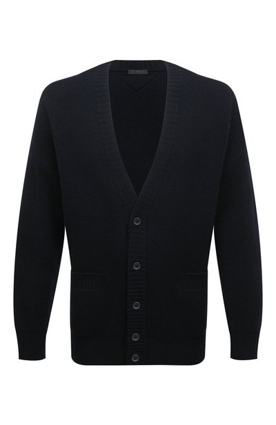 Мужской кашемировый кардиган PRADA, арт. UMG109-1Z9F-F0008-221