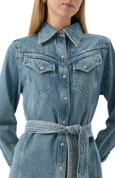 Джинсовое платье BOSS ORANGE, арт. 50546068, фото 5