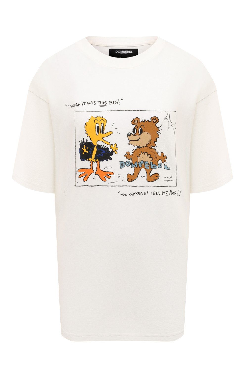 Хлопковая футболка DOMREBEL, арт. HUGE/T-SHIRT, фото 1