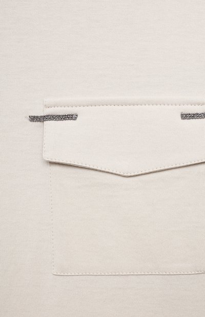 Хлопковый лонгслив BRUNELLO CUCINELLI, арт. B0A45T202B, фото 3