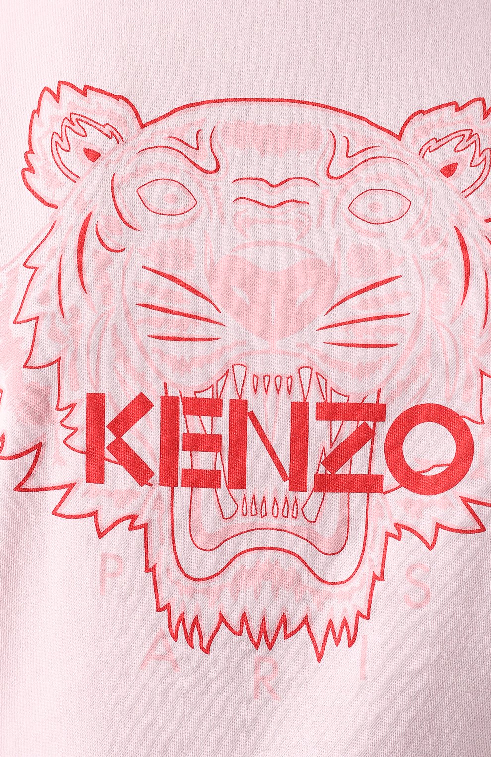 Хлопковая футболка KENZO розового цвета по цене 8700 руб., арт. 2TS7964YE, фото 5 Хлопковая футболка KENZO, арт. 2TS7964YE, фото 5