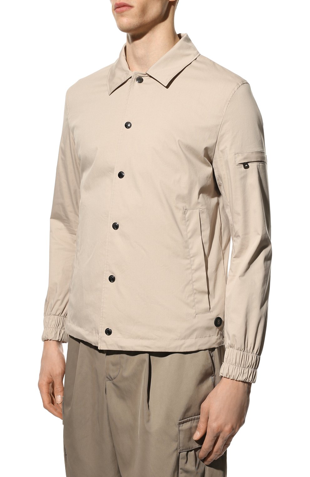 Хлопковая куртка BOGNER светло-бежевого цвета по цене 42150 руб., арт. 38857290, фото 3 Хлопковая куртка BOGNER, арт. 38857290, фото 3