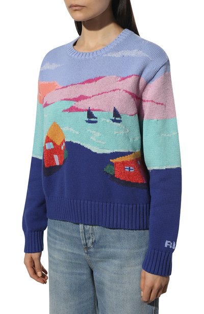 Хлопковый свитер POLO RALPH LAUREN, арт. 211856729, фото 3