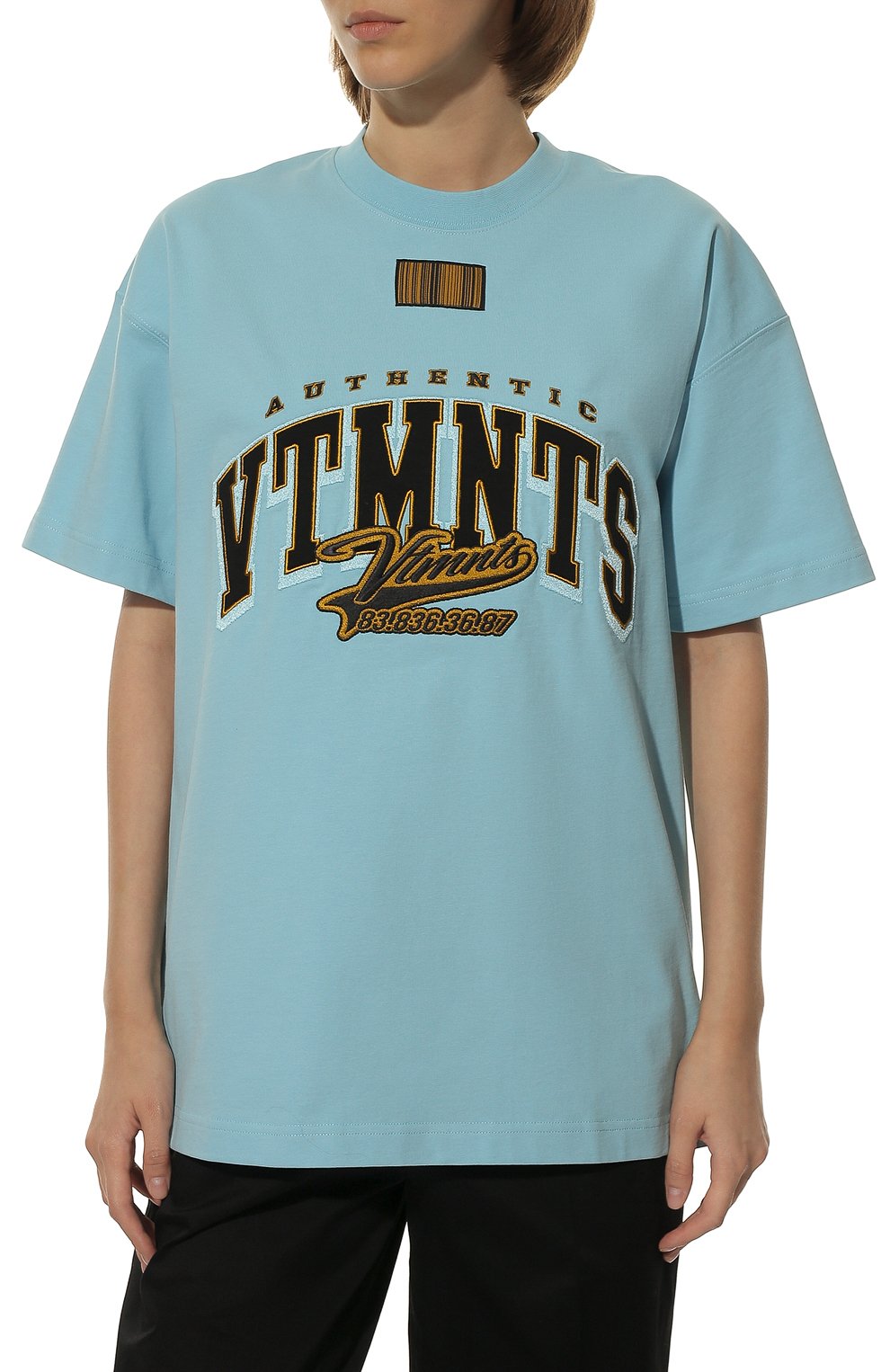 Хлопковая футболка VTMNTS, арт. VL12TR180X/1612, фото 3