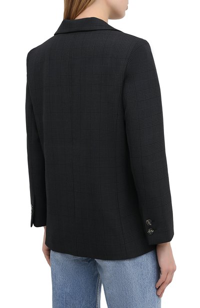 Жакет GANNI темно-серого цвета по цене 29950 руб., арт. F5052, фото 4 Жакет GANNI, арт. F5052, фото 4