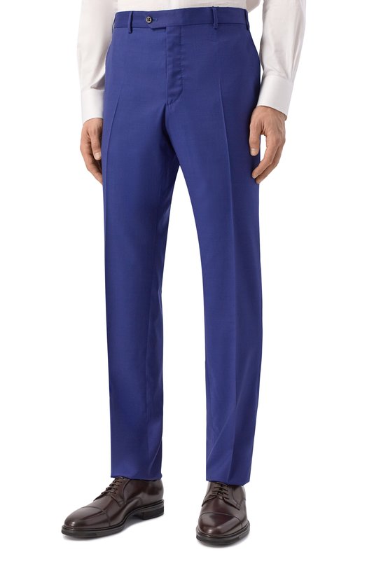 Шерстяной костюм Corneliani 266008-2618150_SET Синий  266008-2618150_SET Фото 4