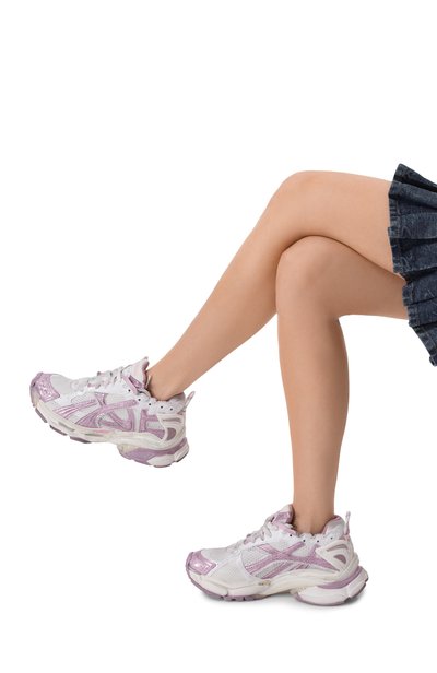 Женские комбинированные кроссовки runner BALENCIAGA, арт. 772767/WRNGF