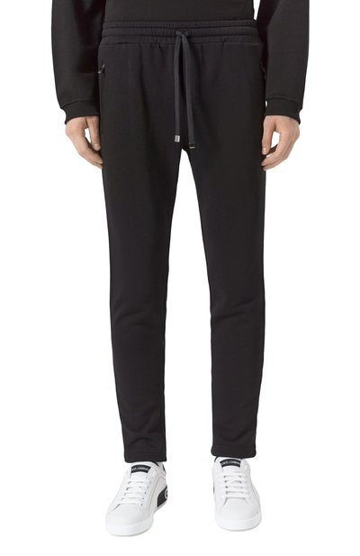 Хлопковые брюки DOLCE & GABBANA, арт. G4ZCAT/G7JYX, фото 3