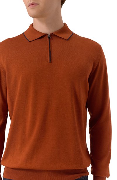 Поло из шерсти и шелка STEFANO RICCI, арт. KE08004P30/E25374, фото 5