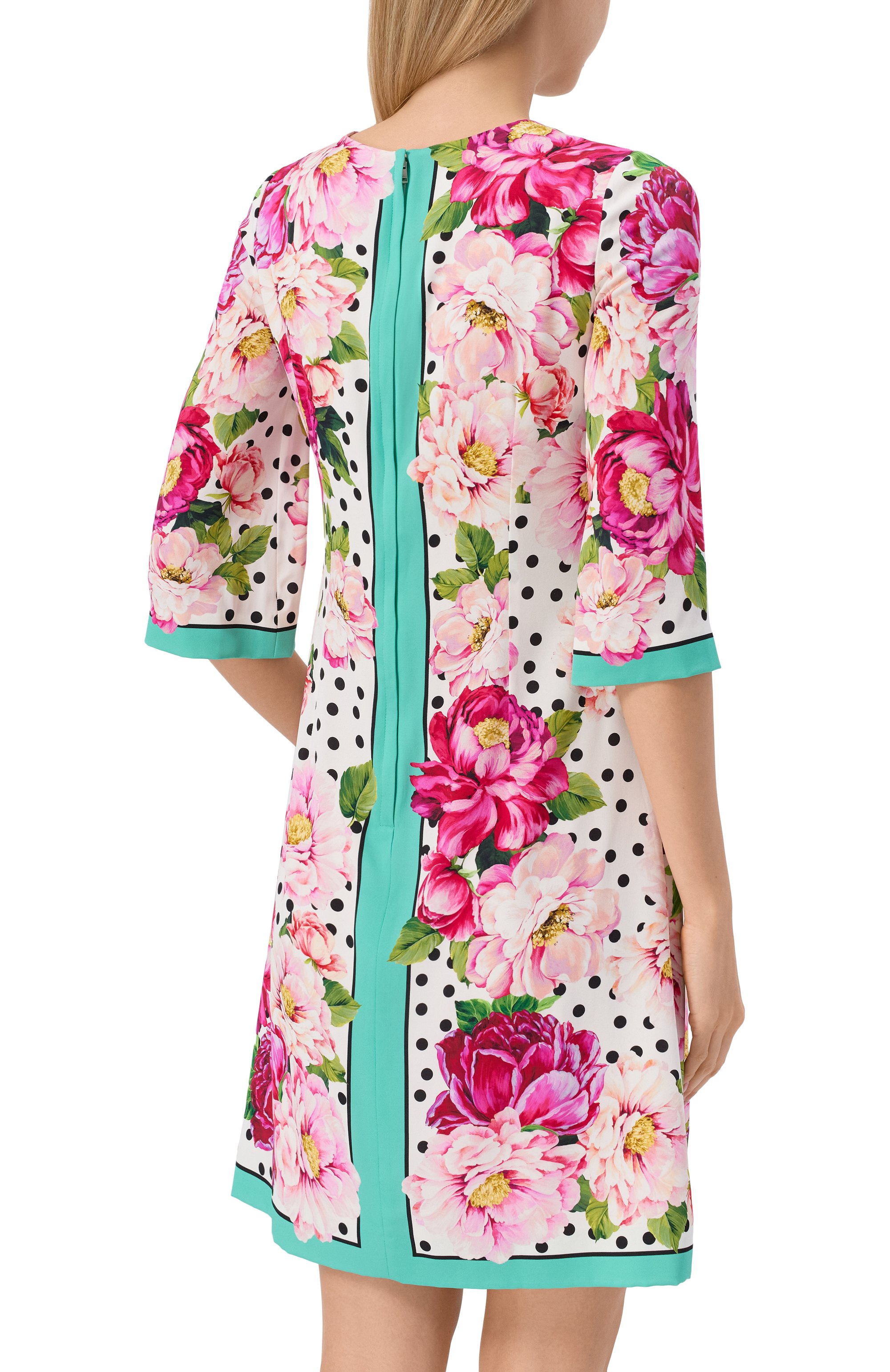 Шелковое платье DOLCE & GABBANA, арт. I6JP8W/HPAE4, фото 4