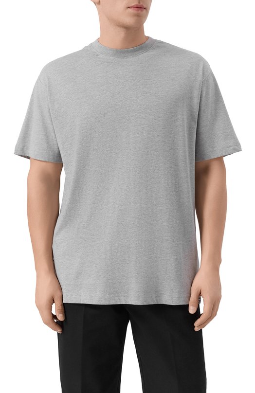 Хлопковая футболка Dirk Bikkembergs BMT1305 Серый  BMT1305 Фото 3