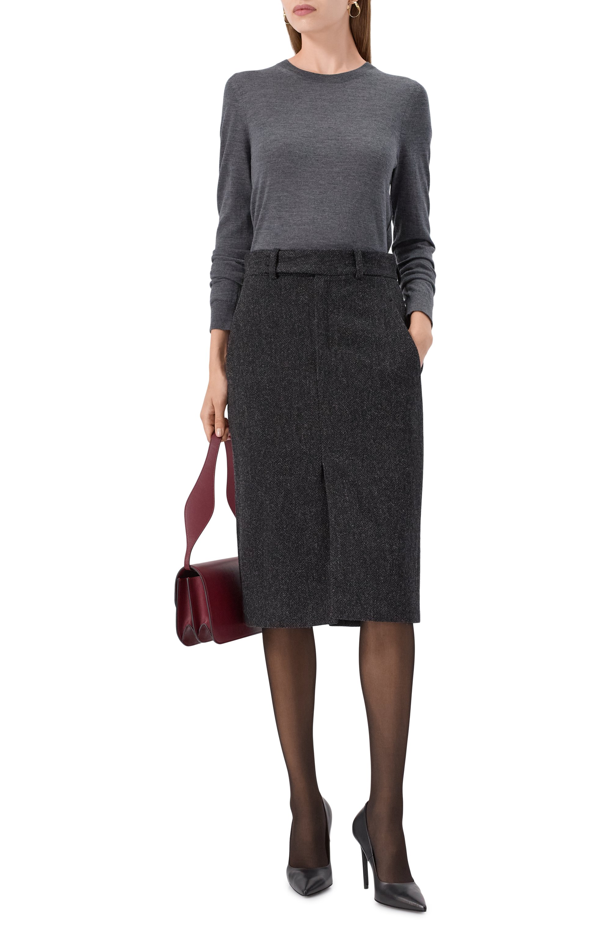 Шерстяной пуловер BOSS, арт. 50544987, фото 2