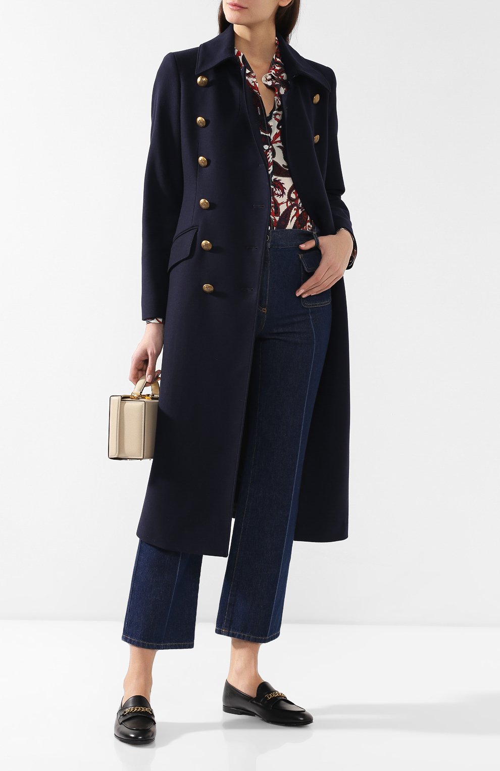 Пальто brigadier из смеси шерсти и кашемира BURBERRY, арт. 8003455, фото 2