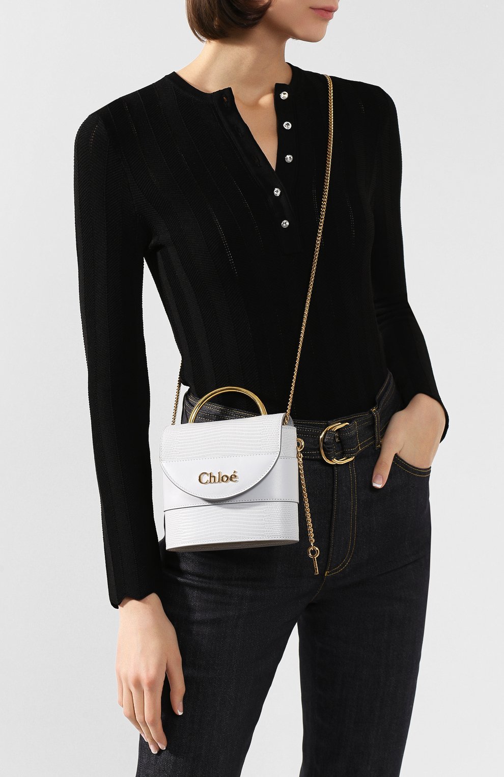 Сумка abylock small  CHLOÉ, арт. CHC19WS220B83, фото 5