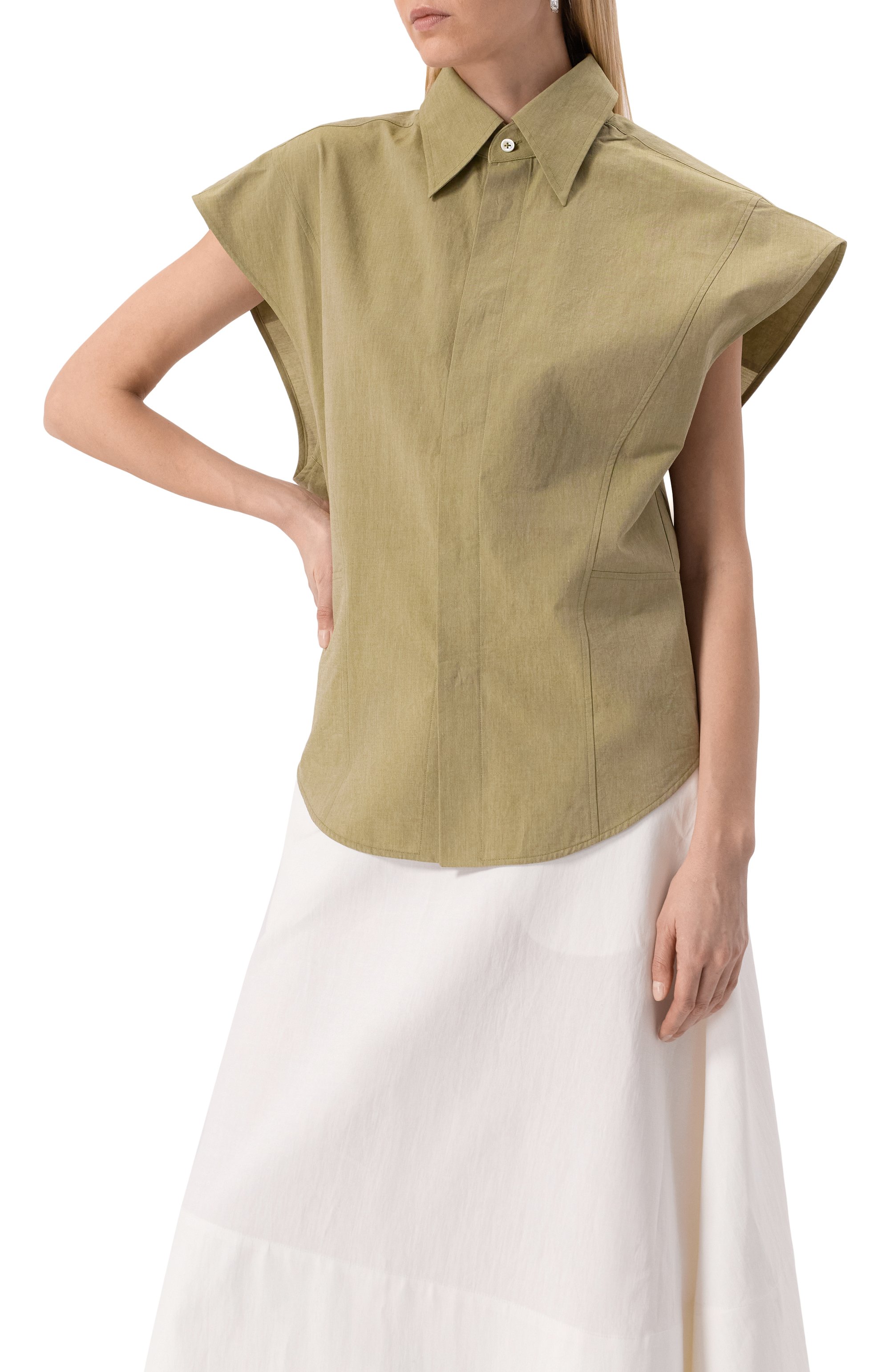 Хлопковая рубашка PETAR PETROV, арт. S25B7, фото 3