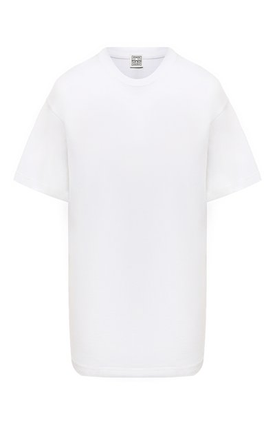 Женская хлопковая футболка TOTEME, арт. 232-5043-786