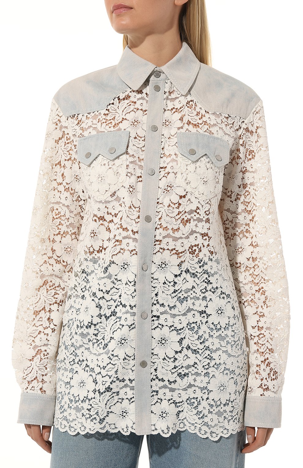 Кружевная рубашка YANA DRESS, арт. 1-30-060-КП182, фото 3