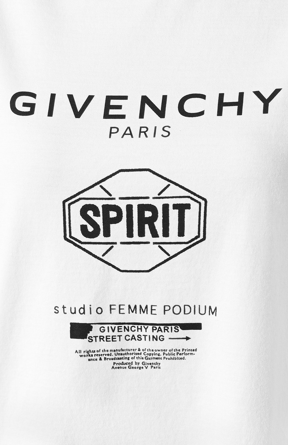 Хлопковая футболка GIVENCHY, арт. BW70753Z33, фото 5