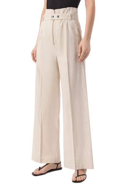 Льняные брюки ERIKA CAVALLINI, арт. P5SZ26, фото 3