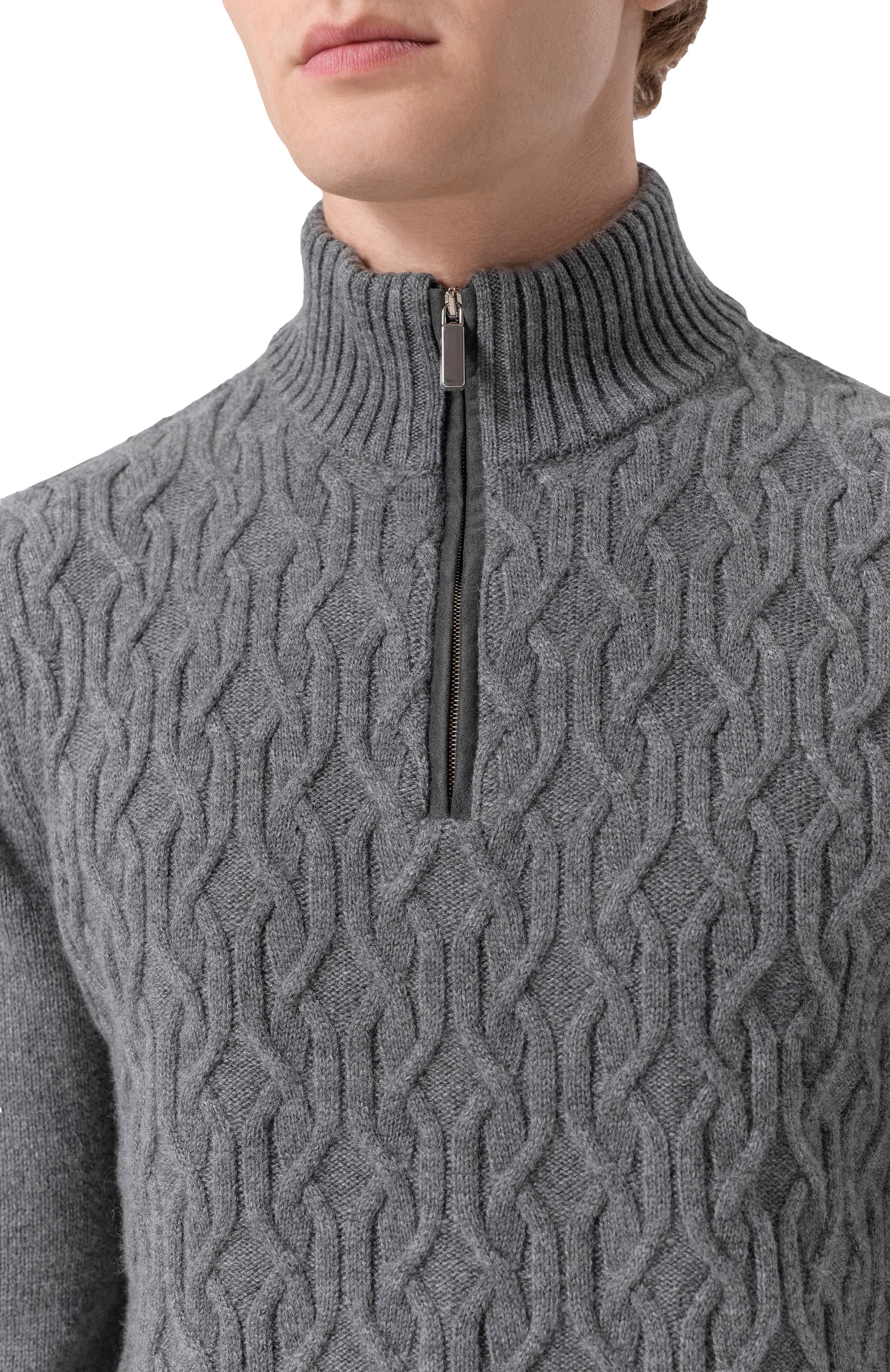 Свитер из шерсти и кашемира ANDREA CAMPAGNA, арт. WU26N0440-08A-FN026, фото 5