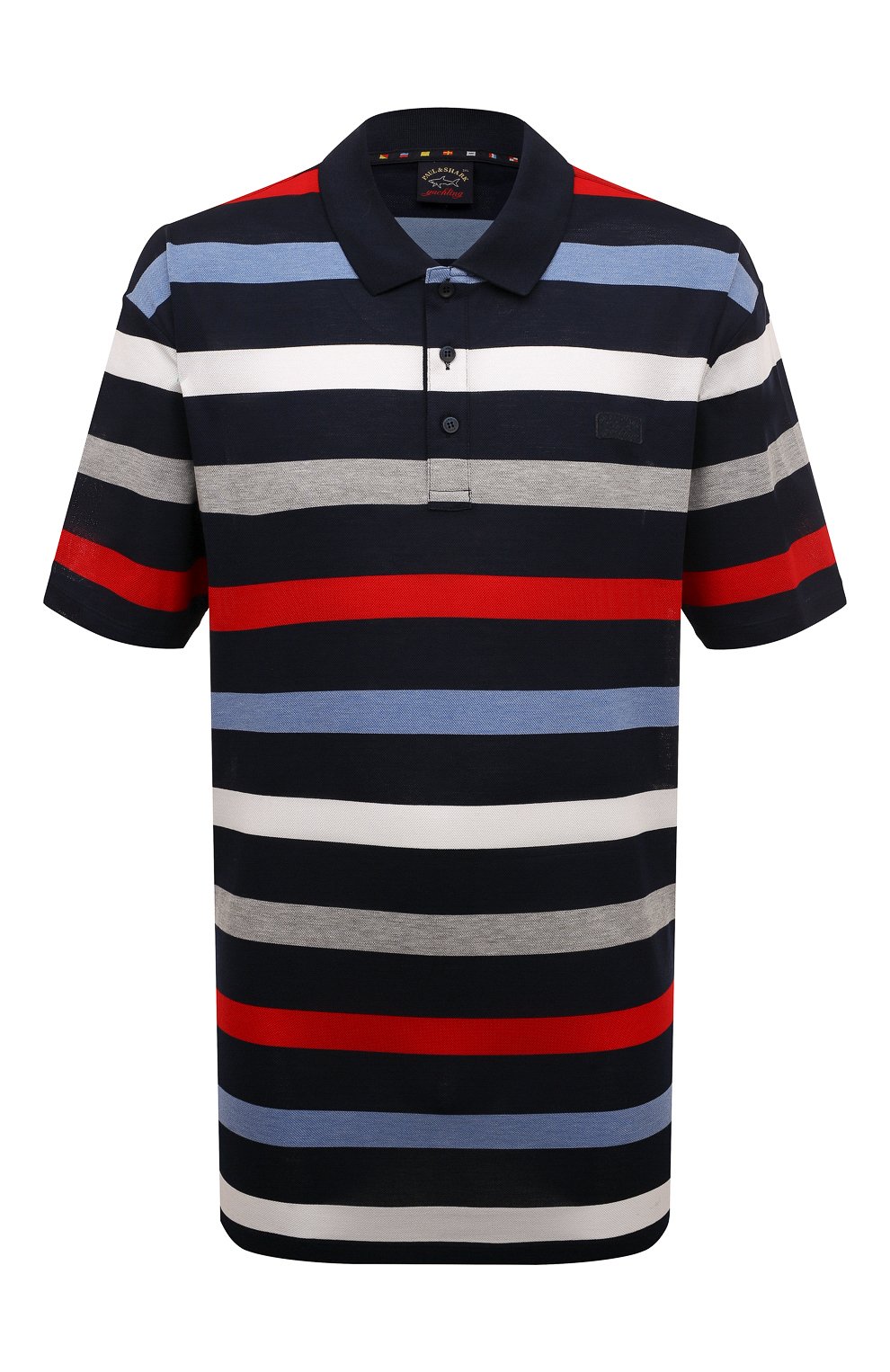 Хлопковое поло PAUL&SHARK, арт. 23411302/C00/3XL-6XL, фото 1