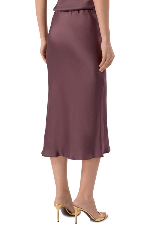 Атласная юбка Antonelli Firenze J9720Q/355C Коричневый  J9720Q/355C Фото 4