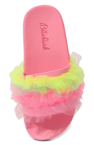 Шлепанцы BILLIEBLUSH розового цвета по цене 6140 руб., арт. U20200, фото 4 Шлепанцы BILLIEBLUSH, арт. U20200, фото 4