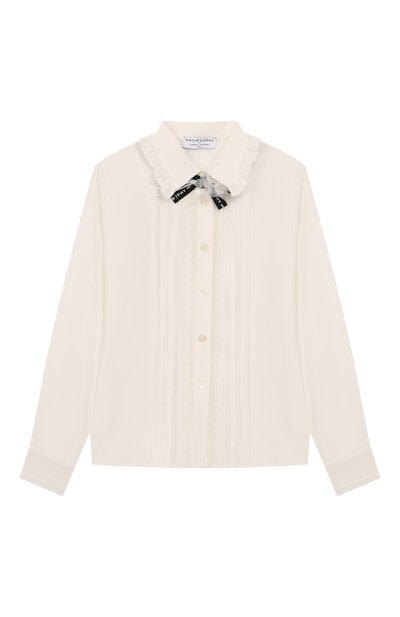 Блуза из вискозы PHILOSOPHY DI LORENZO SERAFINI KIDS, арт. I1F306/6103/4-10