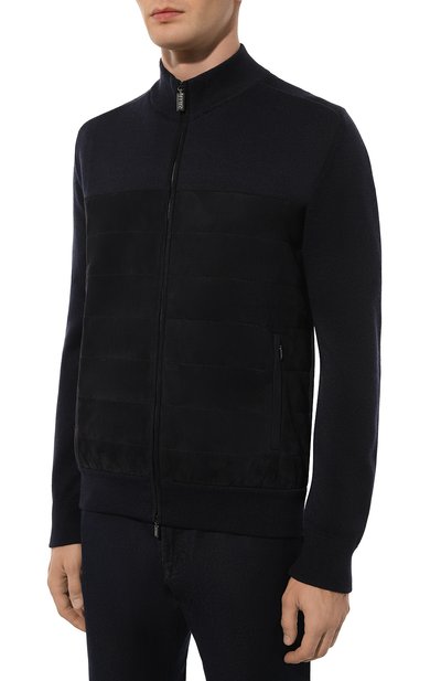 Кардиган из хлопка и шелка ZILLI, арт. JSS003M0270VPDD00, фото 3