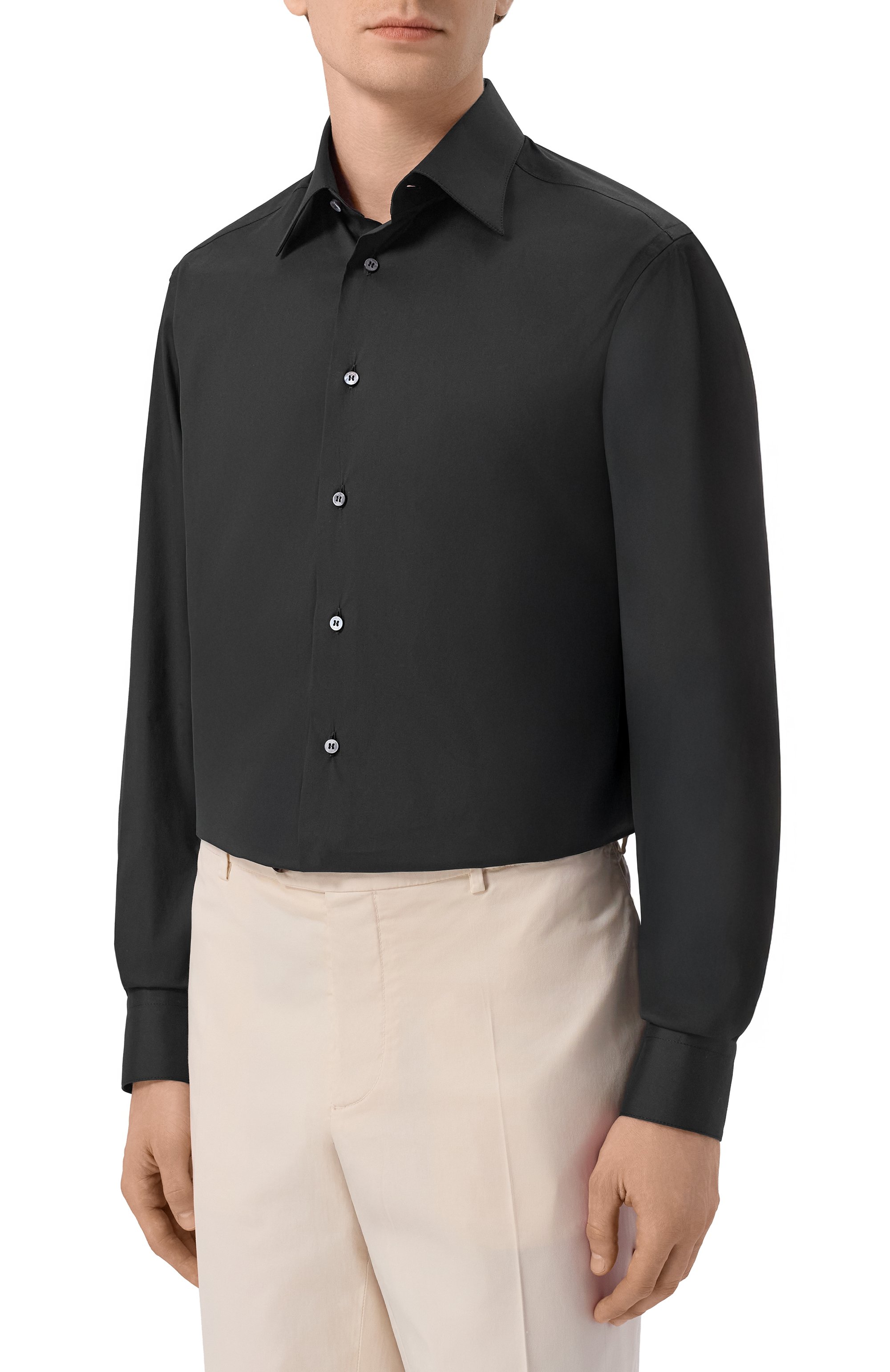 Хлопковая сорочка ZILLI, арт. CLAA01M010813037U, фото 3