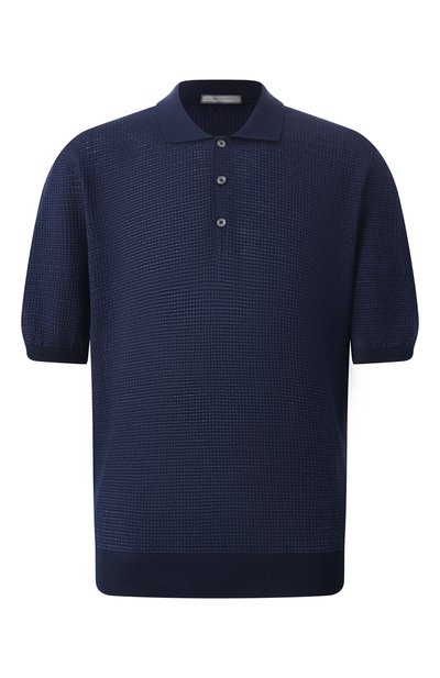 Мужская поло изо льна и хлопка CORTIGIANI, арт. 2A9107