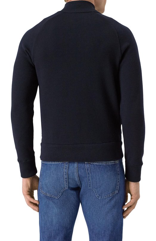 Комбинированный кардиган Paul&Shark 25411726/3XL Синий  25411726/3XL Фото 4