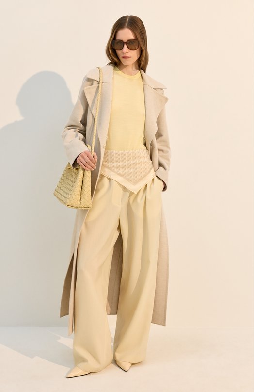 Кардиган из кашемира и шерсти Jil Sander J01HP0001/J14501 Жёлтый  J01HP0001/J14501 Фото 6