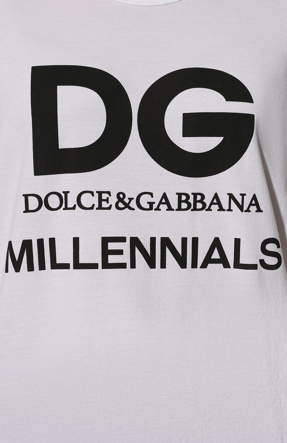 Хлопковая футболка DOLCE & GABBANA, арт. F8H50T/G70XF/0UTLET AW22-23, фото 5