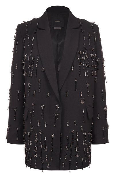 Женский жакет с отделкой бисером PINKO, арт. 105411/A2PN