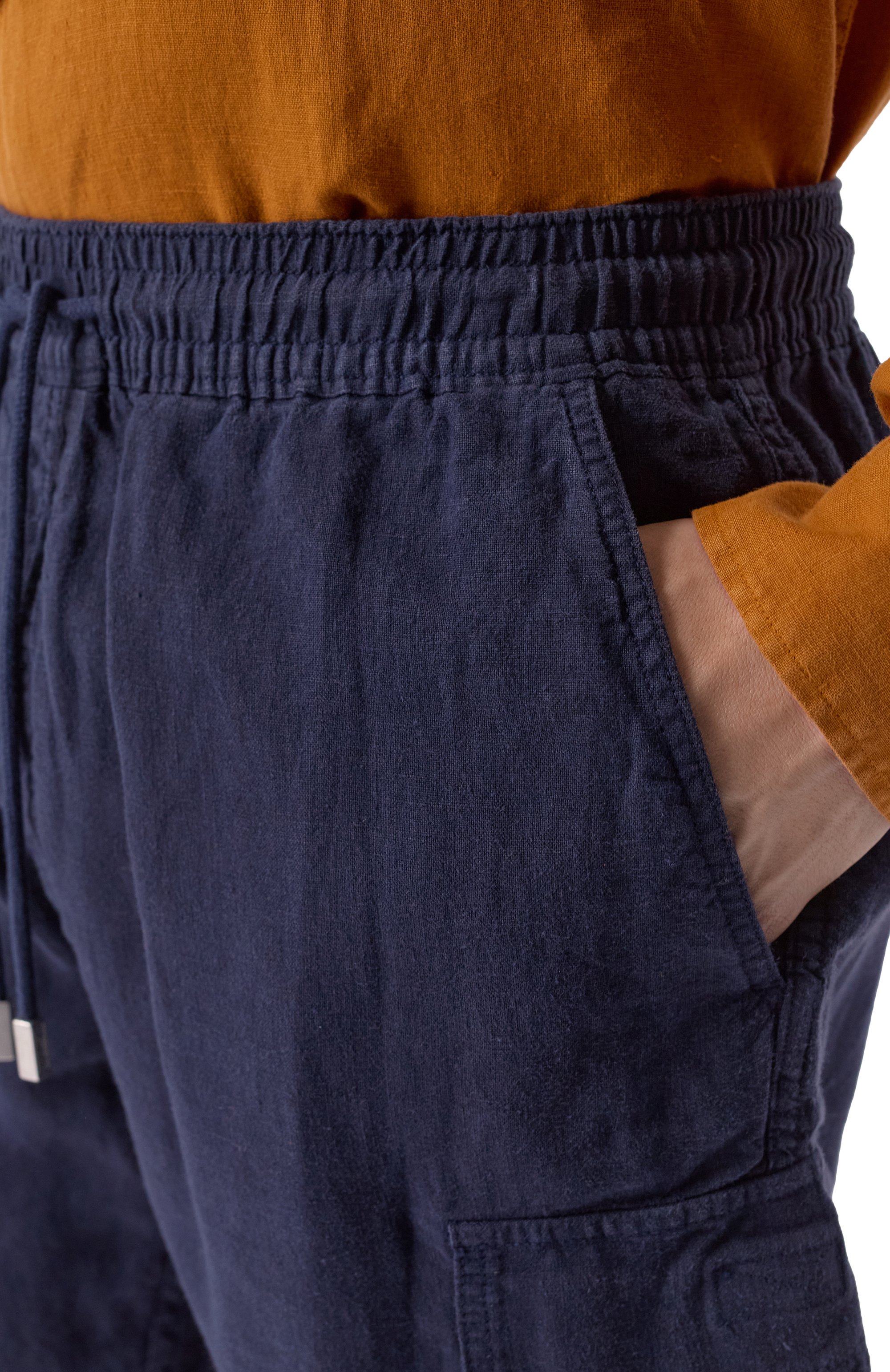 Льняные шорты VILEBREQUIN, арт. BAIE/U3U01, фото 5