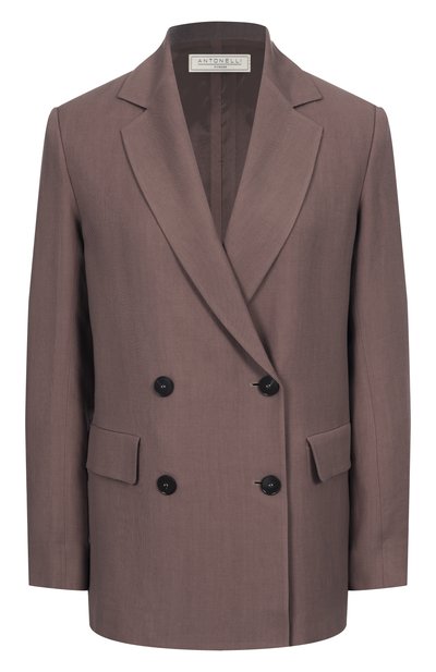 Женский жакет из вискозы и льна ANTONELLI FIRENZE, арт. N3565/935