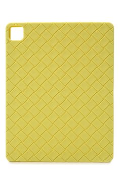 Чехол для ipad pro BOTTEGA VENETA салатового цвета, арт. 670187/V0EY0 | Фото 1 (Материал: Пластик; Региональные ограничения белый список (Axapta Mercury): Не проставлено; Нос: Не проставлено)