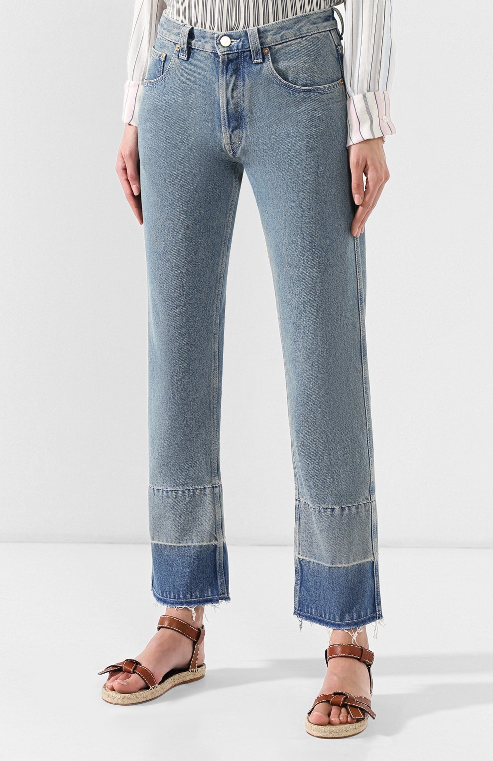 Джинсы прямого кроя LOEWE, арт. S2192240IB, фото 3