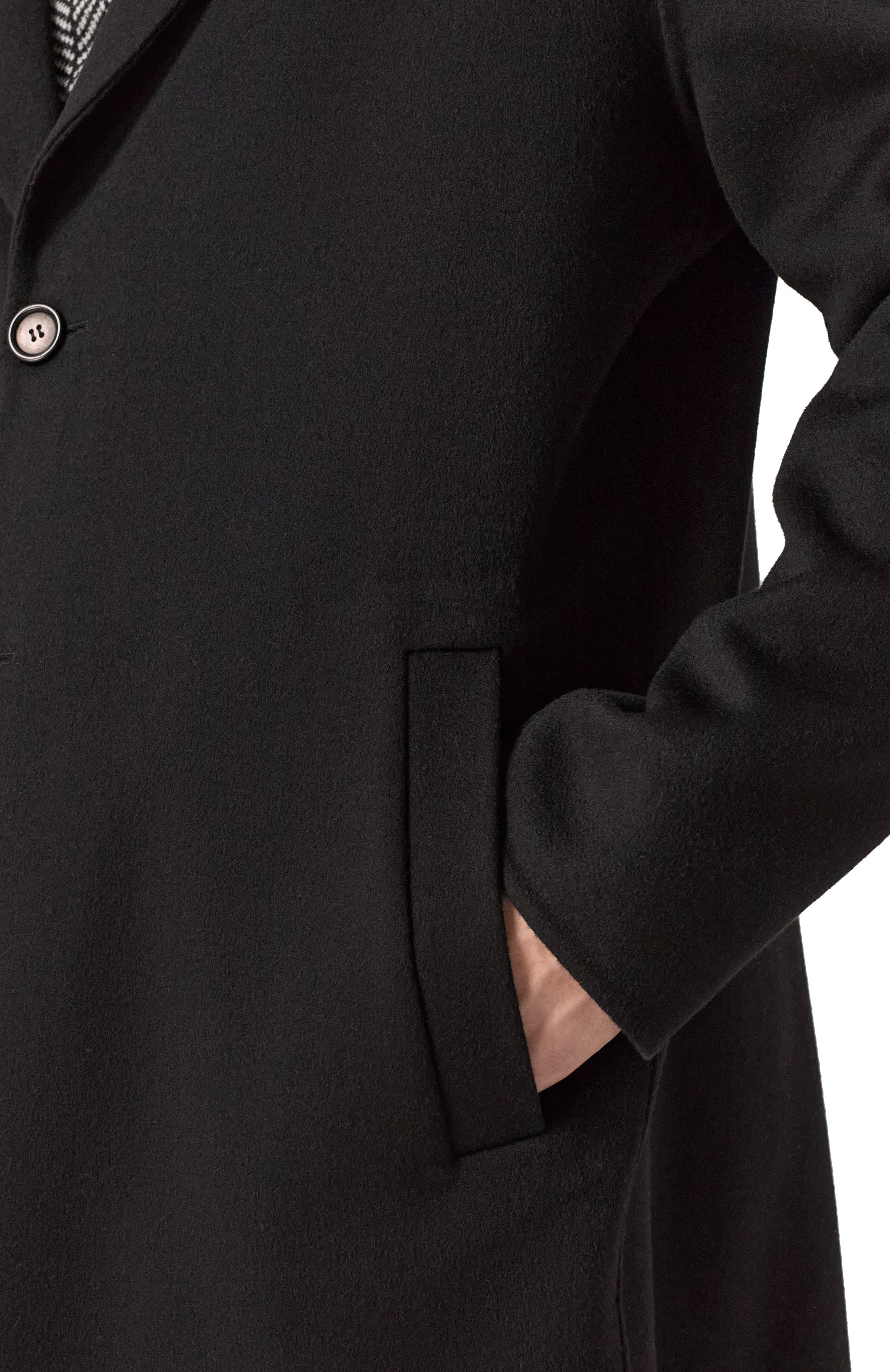 Кашемировое пальто MVST черного цвета по цене 379500 руб., арт. TXEKB-ES4370/LC1598, фото 5 Кашемировое пальто MVST, арт. TXEKB-ES4370/LC1598, фото 5