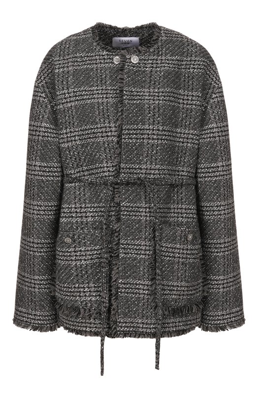 Твидовый жакет Seven Lab 225-S-W-10-2M-049 Серый 225-S-W-10-2M-049