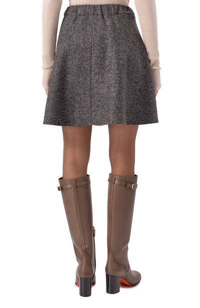 Шерстяная юбка BRUNELLO CUCINELLI, арт. MG529G3919, фото 4