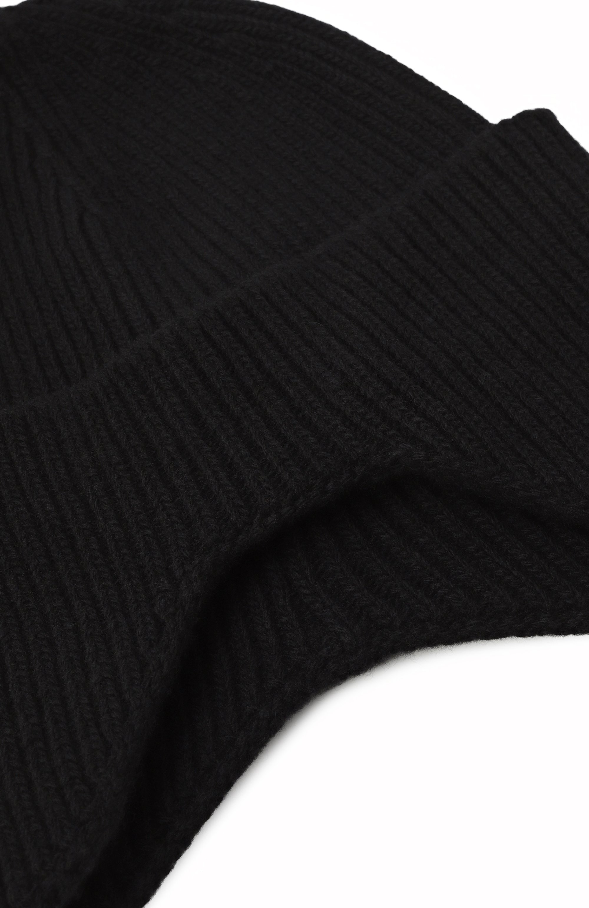 Шапка из кашемира и шерсти ISABEL BENENATO черного цвета по цене 23600 руб., арт. GK54F25, фото 3 Шапка из кашемира и шерсти ISABEL BENENATO, арт. GK54F25, фото 3