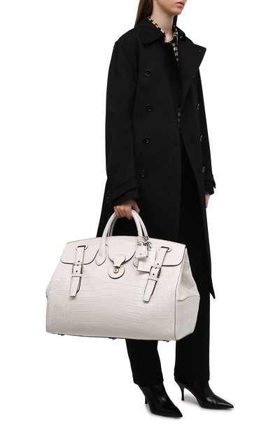 Сумка cooper из кожи крокодила RALPH LAUREN, арт. 435867830/CP0R, фото 3