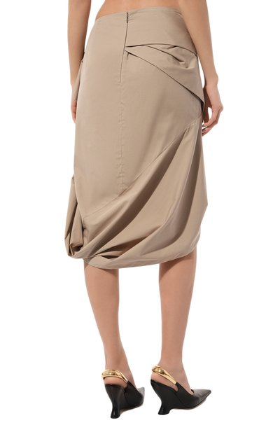 Хлопковая юбка DRIES VAN NOTEN, арт. 010834-8329, фото 4