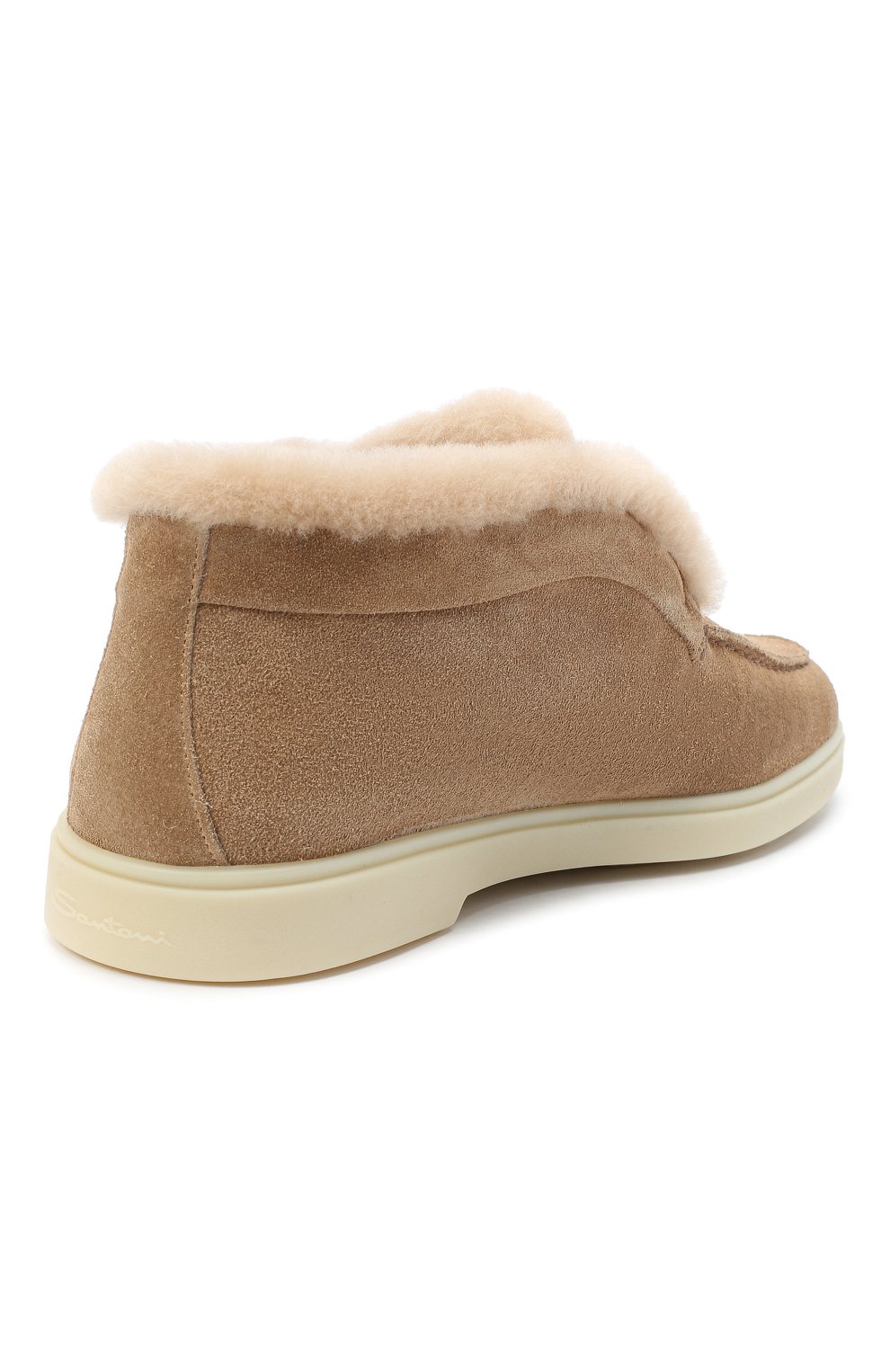 Замшевые ботинки yalta SANTONI, арт. WUYA58457TISAPFRC23, фото 4